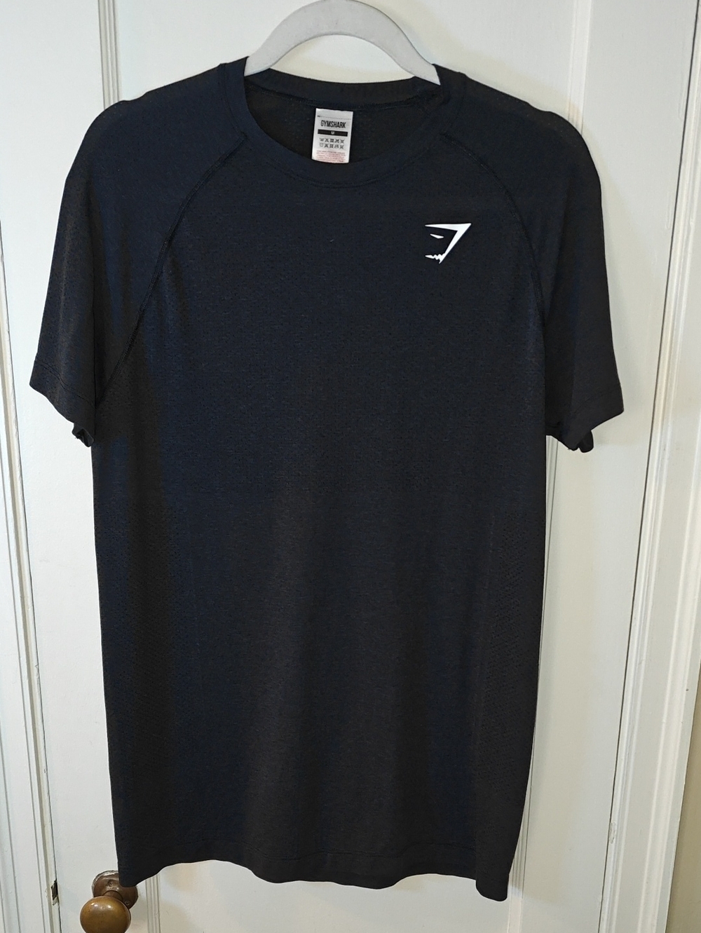Gymshark Arrival Black Short-Sleeve Training Tee